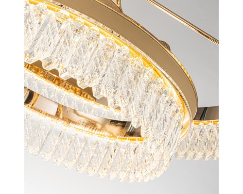 Подвесная люстра Favourite 4304-10P Visconte LED*180W, 7640LM, 3000K/4000K/6000K D990*H485/1325мм