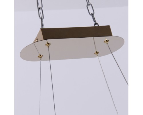 Подвесная люстра Favourite 4590-10P Helmet LED*48W, 3800LM, 4000K L1000*W390*H1585мм