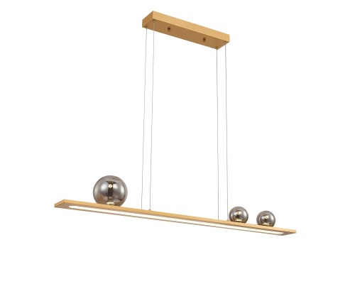 Подвесная люстра Favourite 4549-3P Bilico LED*51W, 2160LM, 4000K L1030*W120*H130/1560мм