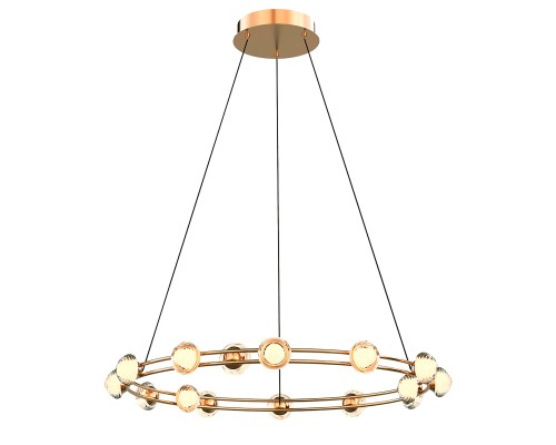 Подвесная люстра Favourite 4382-15P Rondell 15*LED*3.6W, 3850LM, 4000K, CRI>90 D750*H1880мм
