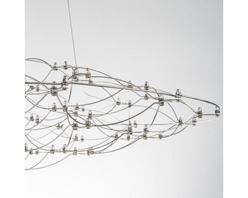 Подвесная люстра Favourite 4305-8P Thinner LED*46W, 5580LM, 3000K/4500K/6000K, remote control D785*H270/2270мм