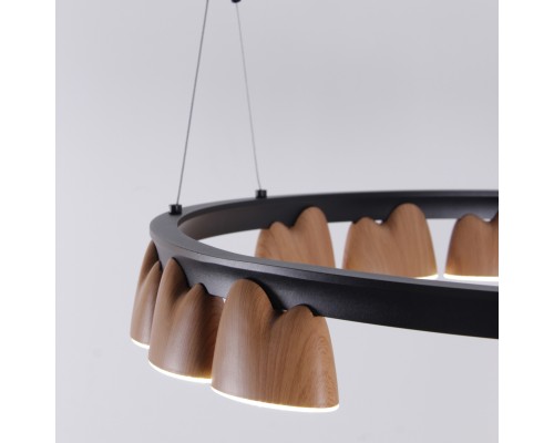 Подвесная люстра Favourite 4266-21P Interline LED*95W, 4085LM, 4000K L875*W600*H400/1610мм