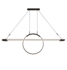 4587-12P, подвесная люстра, L1200xW115xH600/1500, LEDx58W, 4640LM, 4000K, included