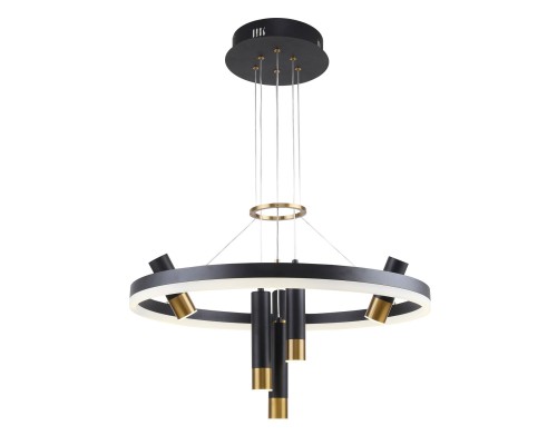 Подвесная люстра F-Promo 3097-7P Daur LED*35W + 6*LED*3W, 3640LM, 4000K D600*H600/1000мм