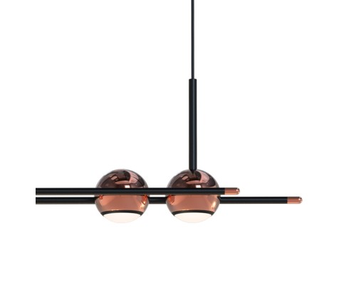 Подвесная люстра Favourite 4561-7P Sturm 7*LED*4W, 1680LM, 4000K L800*W65*H1500/1675мм