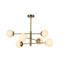 2854-6P, подвесная люстра, D835xH550, 6xE27x60W, excluded