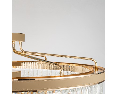 Подвесная люстра Favourite 4304-10P Visconte LED*180W, 7640LM, 3000K/4000K/6000K D990*H485/1325мм