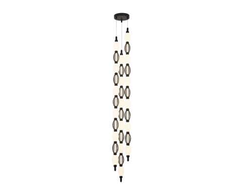 Потолочная люстра Favourite 4560-3PC Perler 3*LED*18W, 2230LM, 4000K D200*H1780/2780 + D650*H890/1775 + D1980*H820/1725мм