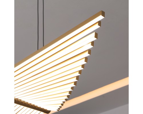 Подвесная люстра Favourite 4380-2P Vingar LED*60W, 4200LM, 4000K L1050*W270*H1500мм