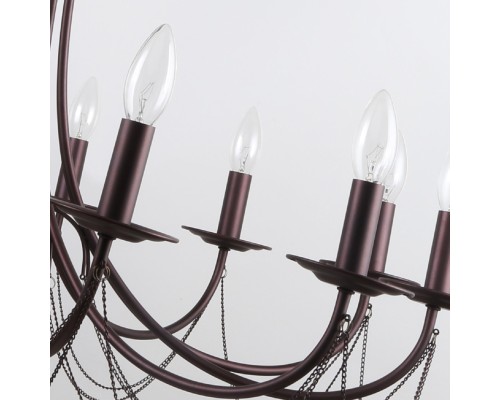 Подвесная люстра F-Promo 2590-12P Plini 12*E14*40W D960*H580/2080мм