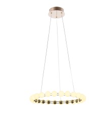 4590-5P, подвесная люстра, D480xH1585, LEDx27W, 2150LM, 4000K, included