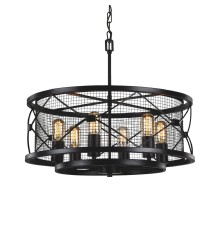 1783-6P, люстра подвесная, D580xH490/1690, 6xE27x60W, excluded