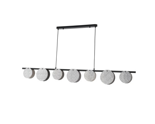 4104-7P, подвесная люстра, L1540xW170xH600/1200, 7xG9x40W