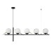 4106-5P, подвесная люстра, L1160xW150xH800/1200, 5xE27x60W