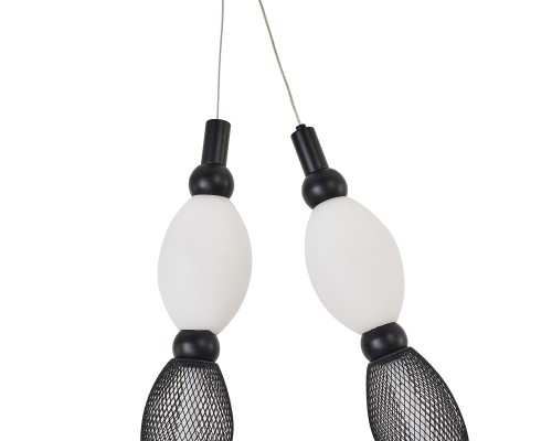 Потолочная люстра Favourite 4560-1PC Perler LED*18W, 1080LM, 4000K D160*H1780/2780 + D505*H890/1775 + D965*H820/1725мм