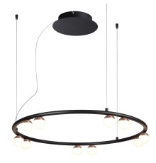 4320-10P, подвесная люстра, D590xH120/1710, LEDx36W, 3200LM, 4000K, CRI>90, included