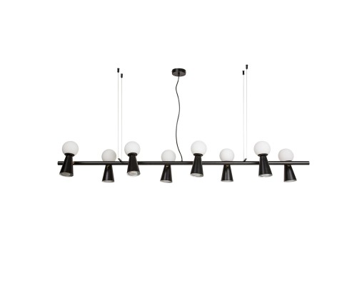 4095-8P, подвесная люстра, L1425xW330xH230/1730, 8xG9LEDx3W + 8xGU10x35W