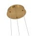 Подвесная люстра F-Promo 4470-3P Vendel LED*36W, 4000LM, 3000-6500K, пульт D700*H1000/1800мм