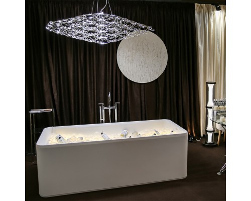 Подвесная люстра Favourite 4305-12P Thinner LED*143W, 6200LM, 3000K/4500K/6000K, remote control D1250*H420/2420мм