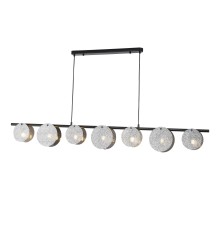 4104-7P, подвесная люстра, L1540xW170xH600/1200, 7xG9x40W, excluded