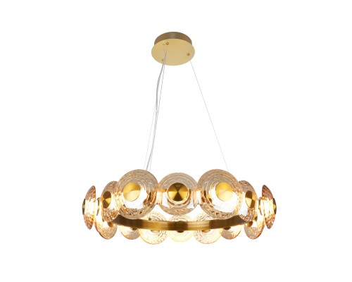 Подвесная люстра Favourite 4641-16P Claros LED*72W, 8217LM, 4000K D700*H295/1590мм