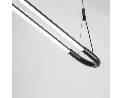 Подвесная люстра Favourite 4587-12P Spillet LED*58W, 4640LM, 4000K L1200*W115*H600/1500мм