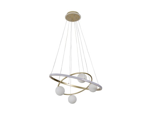 Подвесная люстра F-Promo 4185-6P Orbium 4*G9LED*10W + LED*70W + LED*20W, 4725LM, 3000-6000K, пульт D600*H150/1200мм