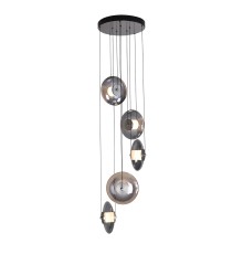 4373-5P, подвесная люстра, D400xH2190, 5xLEDx7.2W, 2520LM, 4000K, CRI>90, included