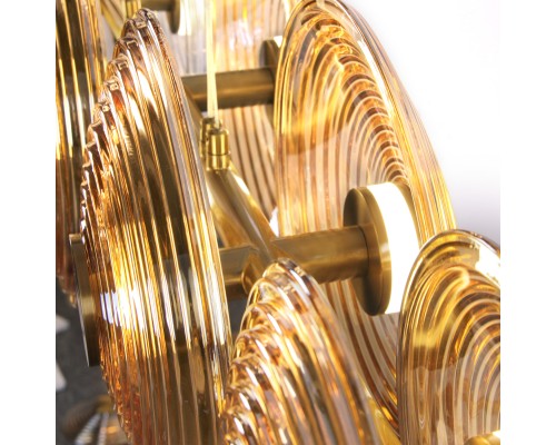 Подвесная люстра Favourite 4571-10P Whirlpool LED*55W, 3800LM, 4000K L1120*W220*H1500/1690мм