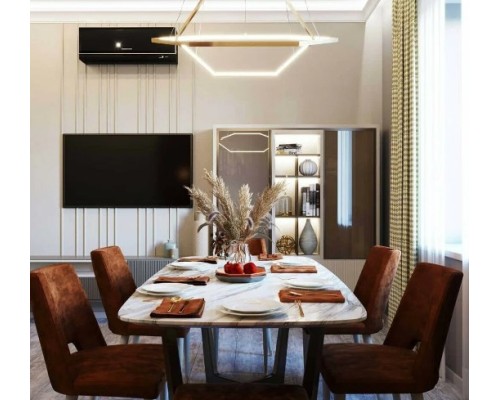 2103-14P, люстра подвесная, L800xW924xH1200max, 1xLEDx40W + 1xLEDx56W, 8440LM, 3000K