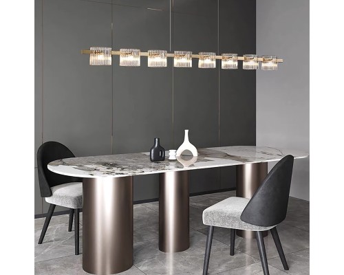 Подвесная люстра Favourite 4248-15P Ori 15*LED*4.6W, 1800LM, 4000K D1020*H1300/1500мм