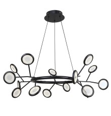 4252-15P, подвесная люстра, D740xH400/1100, 15xLEDx3W, 3825LM, 4000K, included