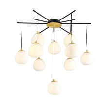 3047-10P, потолочная люстра, D750xH725, 10xG9x28W, excluded