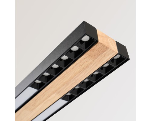 Подвесная люстра F-Promo 4440-4P Zebra LED*24W, 2500LM, 4000K L900*W90*H1200мм