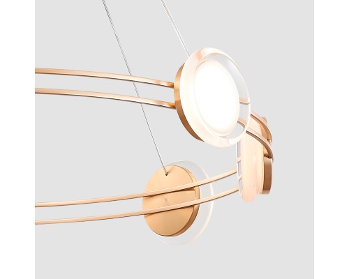 Подвесная люстра Favourite 4334-8P Yo-yo 8*LED*4W, 2560LM, 4000K D800*H175/1800мм