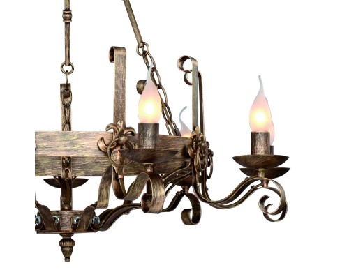 Подвесная люстра F-Promo 2159-9P Boulogne 9*E14*40W D800*H820мм