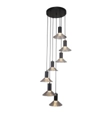 4622-7P, подвесная люстра, D440xH1200/1900, 7xLEDx6W, 3360LM, 3000K, included