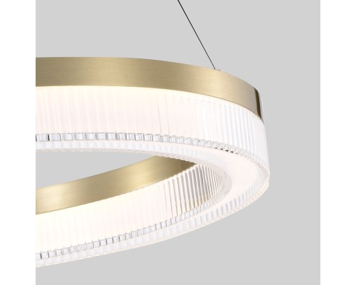 Подвесная люстра Favourite 4400-4P Cirkler LED*21W, 1838LM, 4000K, IP20 D400*H100/1500мм