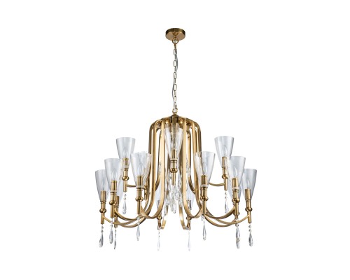 Подвесная люстра Favourite 2968-15P Lyra 15*E14*40W D900*H690/1690мм