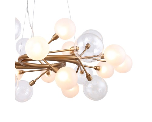 Подвесная люстра Favourite 2515-15P Babylon 15*G9*40W D850*H460/1100мм