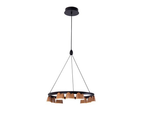 Подвесная люстра Favourite 4266-9P Interline LED*40W, 1720LM, 4000K D480*H250/1610мм