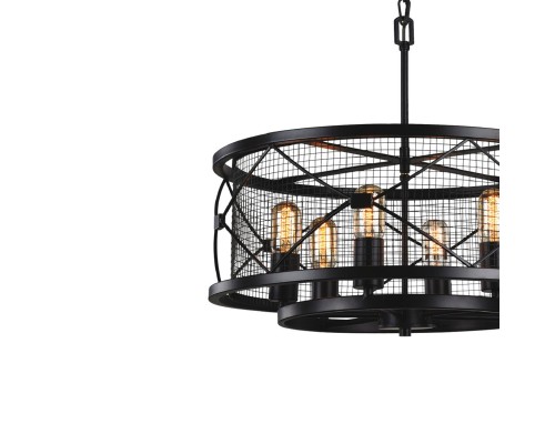 Подвесная люстра Favourite 1783-6P Mesh 6*E27*60W D580*H490/1690мм