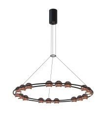 4561-18P, подвесная люстра, D650xH1500/1675, 18xLEDx4W, 4320LM, 4000K, included