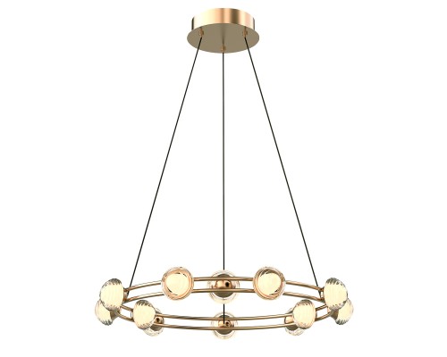 Подвесная люстра Favourite 4382-12P Rondell 12*LED*3.3W, 2800LM, 4000K, CRI>90 D550*H1880мм