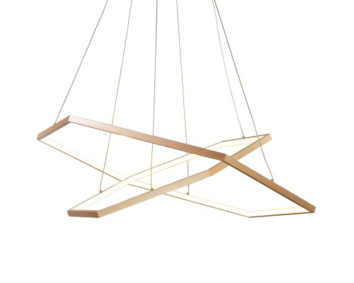 2103-14P, люстра подвесная, L800xW924xH1200max, 1xLEDx40W + 1xLEDx56W, 8440LM, 3000K