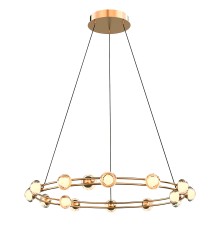 4382-15P, подвесная люстра, D750xH1880, 15xLEDx3.6W, 3850LM, 4000K, CRI>90, included