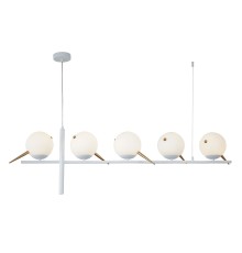4107-5P, подвесная люстра, L1160xW150xH800/1200, 5xE27x60W, excluded