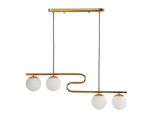 4037-4P, подвесная люстра, L800xW120xH280/1280, 4xE14LEDx5W