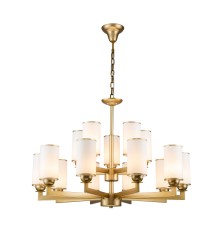 2621-15P, подвесная люстра, D920xH600/1600, 15xE27x40W, excluded