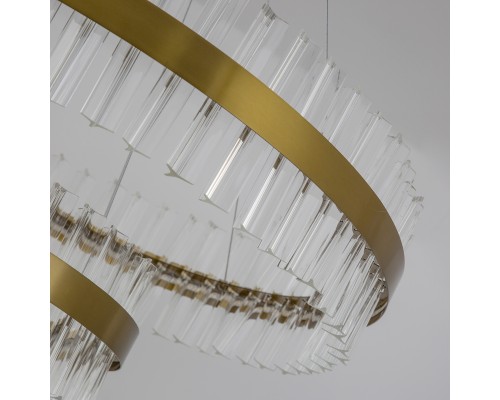 Подвесная люстра Favourite 4012-12P Placerat LED*40W + LED*20W, 4800LM, 3000-6000K, remote control D800*H320/1820мм